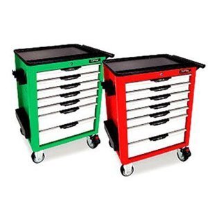 Bộ tủ 7 ngăn màu xanh bao gồm 279 chi tiết Toptul GV-27901