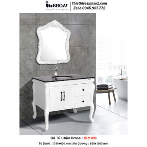 Bộ tủ chậu Bross BR 1000