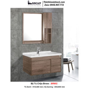 Bộ tủ chậu Bross BR 902