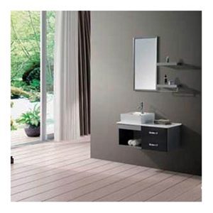 Bộ tủ chậu Bross S-0303 - inox