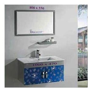 Bộ tủ chậu Bross S-0411AInox SUS 304 cao cấp