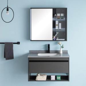 Bộ tủ chậu cao cấp đèn Led Mowoen MW6618-80