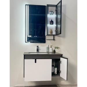 Bộ tủ chậu cao cấp đèn Led MW6611-80 (800x500x490mmm)