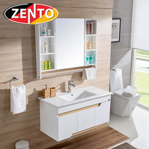 Bộ tủ, chậu, kệ gương lavabo Zento ZT-LV997