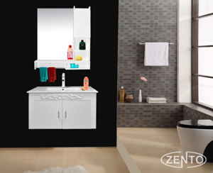 Bộ tủ, chậu, kệ gương Lavabo ZT-LV752-6