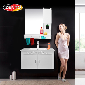 Bộ tủ, chậu, kệ gương Lavabo ZT-LV752-6