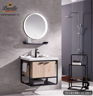 Bộ tủ chậu lavabo Benzler LD-3207