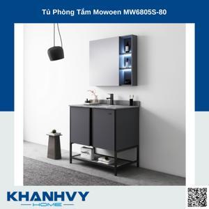 Bộ tủ chậu phòng tắm cao cấp Mowoen MW6805S – 80L