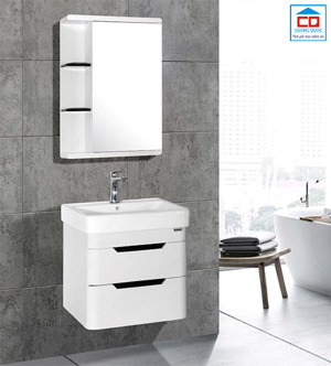 Bộ tủ chậu PVC cao cấp Bross BRS-2081