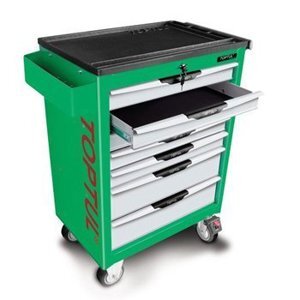 Bộ tủ dụng cụ 7 ngăn màu đỏ 261 chi tiết Toptul GV-26106