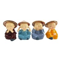 bộ tứ không đội nón lá việt nam 5cm