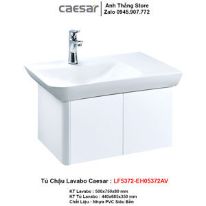 Bộ tủ lavabo Caesar LF5372/EH05372AV