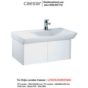 Bộ tủ lavabo Caesar LF5374/EH05374AV