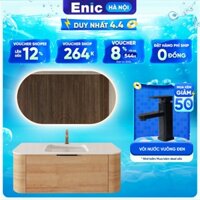 Bộ tủ lavabo gương led phòng tắm cao cấp Enic CLASSIC Z7, đèn led hiện đại, chất liệu cao cấp