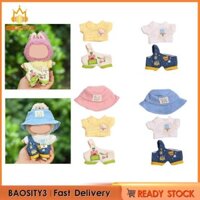 Bộ tủ quần áo búp bê đáng yêu dành cho búp bê 17cm - Đơn giản