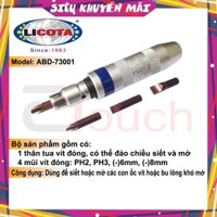 Bộ Tu Vít Đóng Tự Động 4 Mũi Cao Cấp Licota - ABD-73001