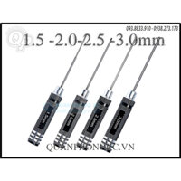 Bộ tu vít lục giác (1.5mm - 2.0mm - 2.5mm - 3.0mm)