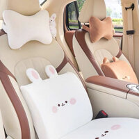 Bộ tựa cao su non gấu nâu, thỏ trắng chất liệu cao cấp siêu đàn hồi hàng cao cấp