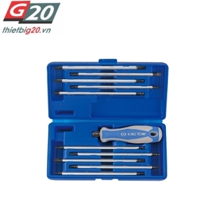 Bộ tua vít 11 chi tiết hoa thị Kingtony 32518MR02