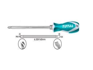 Bộ tua vít 2 đầu 160mm Total THT250206