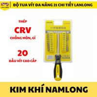 Bộ tua vít 21 chi tiết LL50008 LANLONG sửa chữa đa chức năng