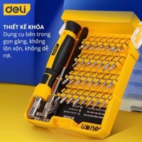 Bộ Tua Vít 30 Đầu Nhỏ Sửa Chữa Đa Chức Năng Deli - 30 Đầu Vít Cao Cấp Chất Liệu Siêu Bền, Thiết Kế Gọn Nhẹ Tinh Tế