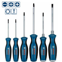 Bộ tua vít 6 món Bosch 1600A02CV3 đầu PH/PZ/SL/TX