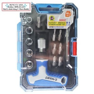 Bộ tua vít C-Mart K0027, 18 chi tiết