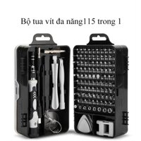 Bộ tua vít đa năng 115 trong 1 tua vít tích hợp 98 đầu chuyên sửa chữa đồ bằng thép Chrome Vanadi tiện lợi