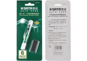 Bộ tua vít đa năng 6 chi tiết Sata 03141