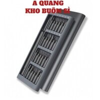 Bộ Tua Vít Đa Năng Mini 24 Đầu Nhỏ Sửa Điện Thoại, Tô Vít Từ Tính Mở Laptop Mắt Kính Đồng Hồ, Tua Vít Đa Năng 24 Đầu TV1