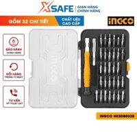 Bộ tua vít đa năng sửa chữa điện tử INGCO HKSDB0328 có nam châm vĩnh cửu sửa điện thoại máy tính tháo mở đồ điện tử
