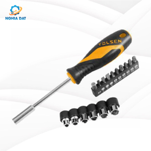 Bộ tua vít đổi đầu 17 món Tolsen 20045
