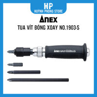 Bộ tua vít đóng tự động Anex No.1903-S, Made in Japan, kèm theo 4 đầu vít