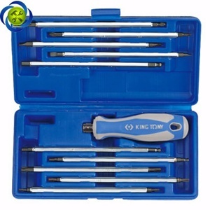 Bộ tua vít hai đầu 11 cái hệ mét Kingtony 32518MR