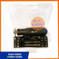 Bộ tua vít pin KAPUSI 20 đầu vít thay thế, pin sạc cao cấp cổng type C, Bh 12 tháng Đại Lý KAPUSI