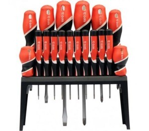 Bộ tua vít tổng hợp có nam châm Yato 18 chi tiết YT-25982