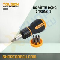 Bộ tua vít tự động 7 trong 1 Tolsen 20033