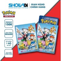 Bộ túi bảo vệ quân cờ Pokemon, Card Sleeve Lucas và Dawn, Pokemon, SL 1 bộ/64 cái