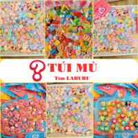 Bộ túi bí mật tìm Labubu mẩu ngẫu nhiên Tylagift Mô Hình Toy Đồ Chơi - Đồ Chơi