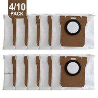 Bộ túi đựng bụi 4 mảnh cho Robot hút bụi X10 X20 M30 Pro Dễ dàng thay thế