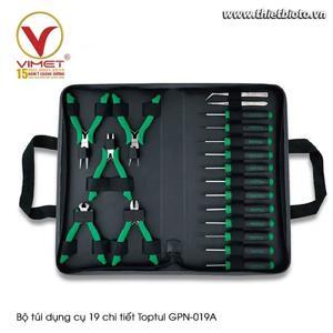 Bộ túi dụng cụ 19 chi tiết Toptul GPN-019A