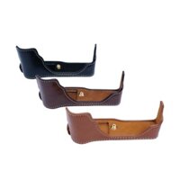 Bộ túi đựng máy ảnh nửa thân bằng da PU cho Fujifilm X70