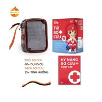 Bộ túi sơ cứu y tế 1life Hero First Aid Kit - Công cụ học kỹ năng sống cho trẻ em (Hàng Việt Nam chất lượng cao)