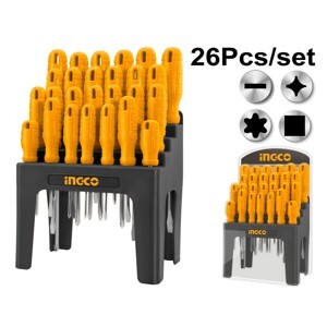 Bộ tuốc nơ vít đa năng 26 chi tiết Ingco HKSD2658