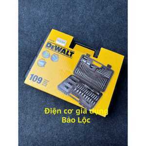 Bộ tuốc nơ vít và mũi khoan 109 chi tiết Dewalt DT0109-QZ