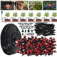 Bộ Tưới Nhỏ Giọt Vườn FULEWOTO, Hệ Thống Tưới Cây 10 / 20 / 30M Tự Động, Tiết Kiệm Nhân Công 1 / 4 "Bộ Vòi Phun Có Thể Điều Chỉnh Trang Trại Cây Cảnh Hoa Nhà Kính Rau Củ