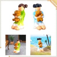 Bộ tượng nhỏ Teddy đáng yêu để chụp ảnh và trang trí