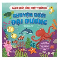 Bộ    tương tác Ghép Hình Phát Triển IQ 4 Cuốn - Bản Quyền - Chuyện Rừng Xanh