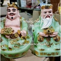Bộ Tượng Thần Tài Ông Địa bằng đá cao cấp